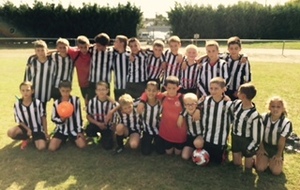 Bon comportement des U11 et U13 au tournoi d'Herblanetz