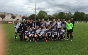 U19: TOUS A CHALONNES/LOIRE SAMEDI...