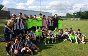 Les U13 et U15 remportent le tournoi de Mésanger...