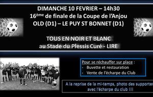 1/16ème de finale COUPE DE L'ANJOU