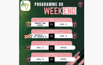 🩷Programme du Week-end⚫