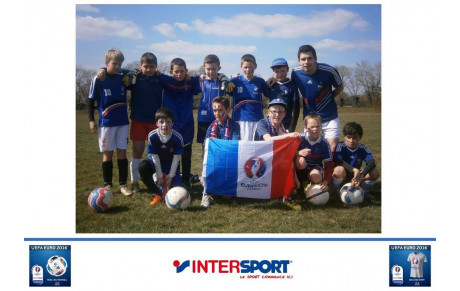 CONCOURS-PHOTOS &quot;EURO 2016 - INTERSPORT&quot;: UNE TRES BELLE 6ème PLACE!!!