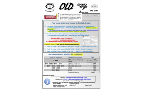 LICENCES 2017/2018