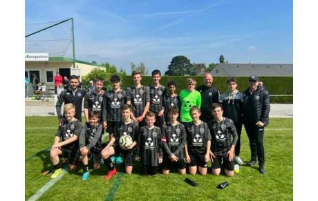 LES U15 QUALIFIES POUR LES 1/4 DE FINALE DU CHALLENGE DE L'ANJOU!!!