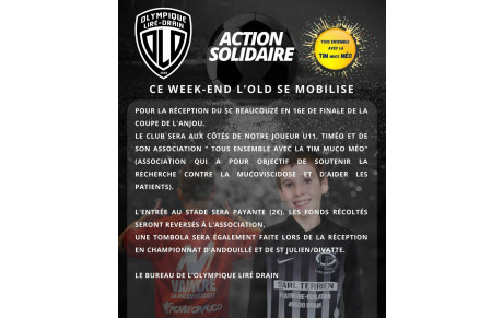 ACTION SOLIDAIRE (23 FÉVRIER)