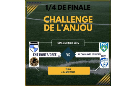 CHALLENGE DE L'ANJOU U18F (29 MARS)