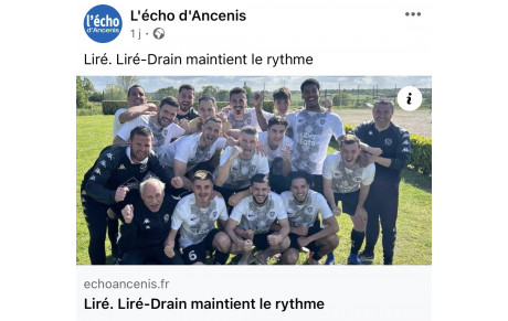 L'ECHO D'ANCENIS : SENIORS A (26 AVRIL)