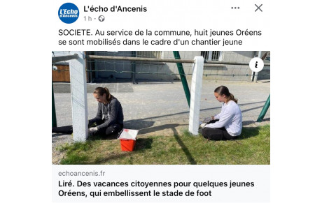 ARTICLE L’ÉCHO D’ANCENIS (5 AOÛT)