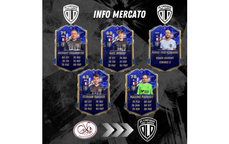 MERCATO SENIORS #4 (21 AOÛT)