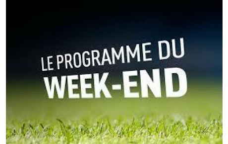 PROGRAMME WEEK-END 28/29 SEPTEMBRE (27 SEPTEMBRE)