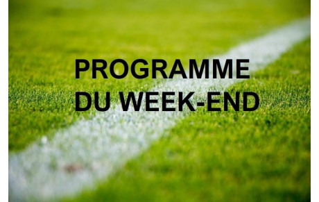 PROGRAMME WEEK-END 22/23 FÉVRIER (21 FÉVRIER)