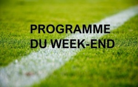 PROGRAMME WEEK-END  DU 11 AU 13 AVRIL