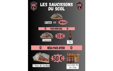 ⚫🩷 Vente de Saucissons 🩷⚫