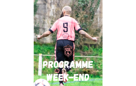 PROGRAMME DU WEEK-END